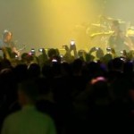 Phones at a concert